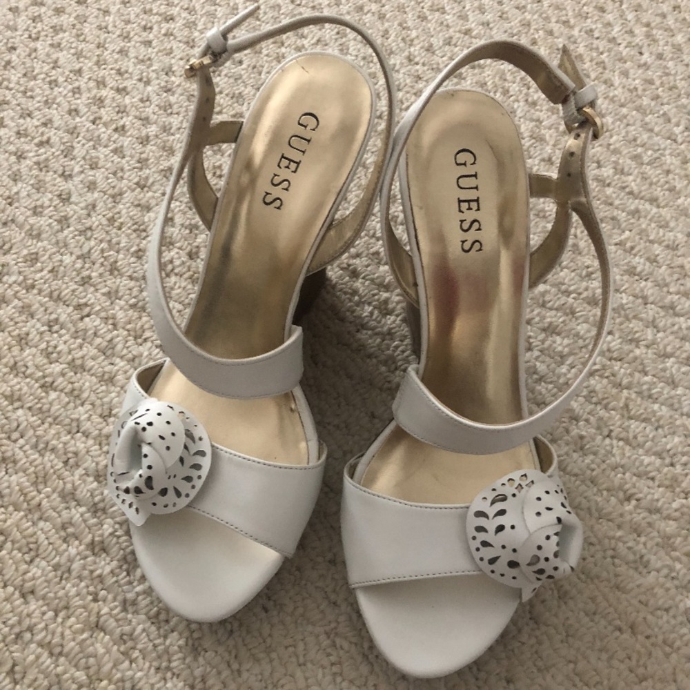 White Wedges by Guess